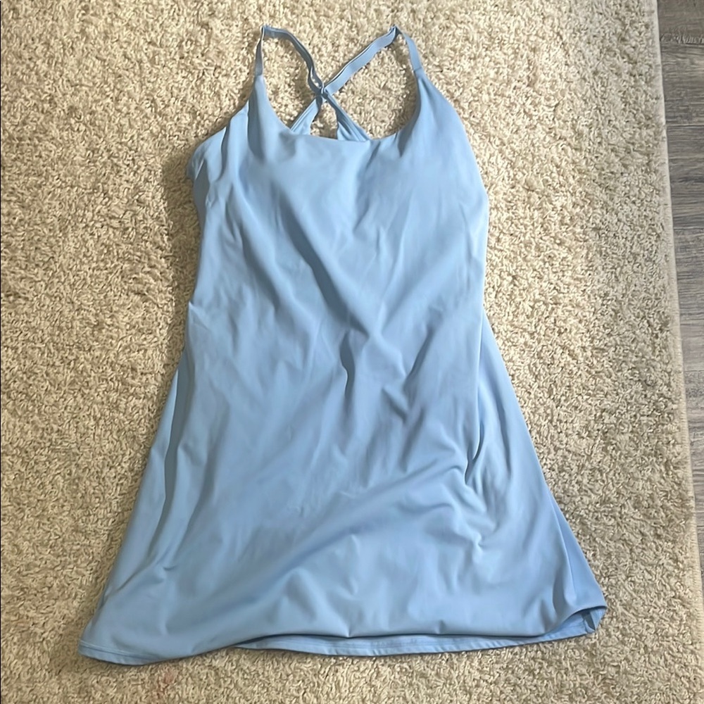 Blue Athletic Dress